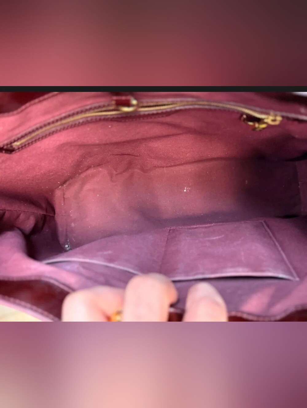 Louis Vuitton Monogram Vernis Wilshire MM - Picture 5 of 6